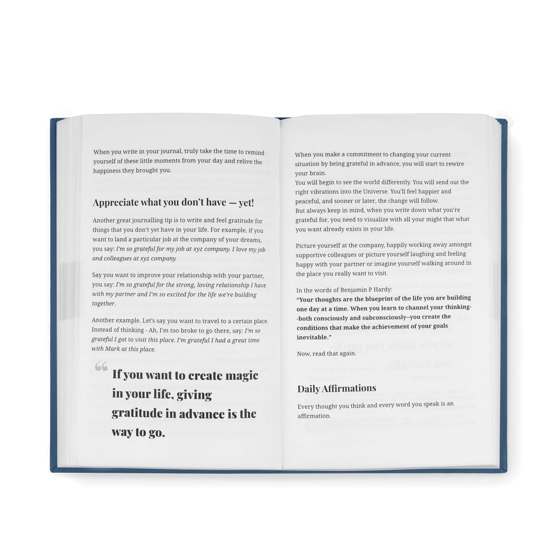 Brightside Gratitude Journal & Diary | Lasts 1 Entire Year | High Quality FSC & EU Certified Paper