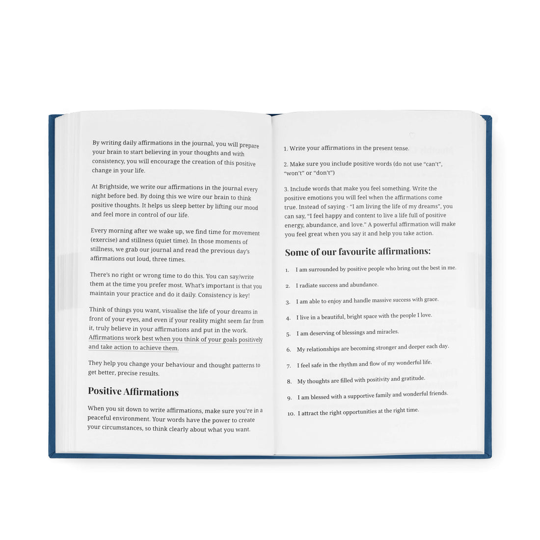 Brightside Gratitude Journal & Diary | Lasts 1 Entire Year | High Quality FSC & EU Certified Paper