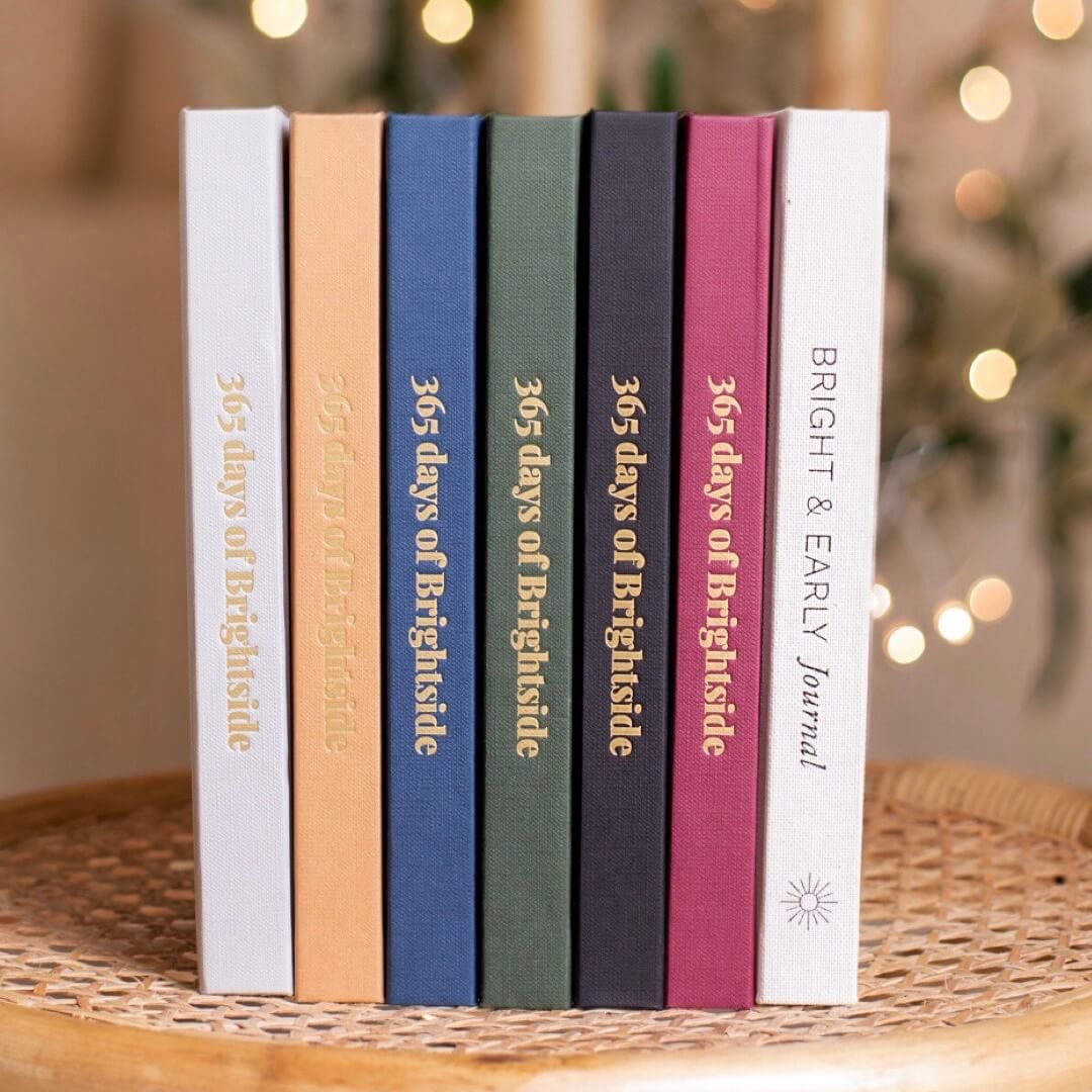 Brightside Gratitude Journal & Diary | Lasts 1 Entire Year | High Quality FSC & EU Certified Paper