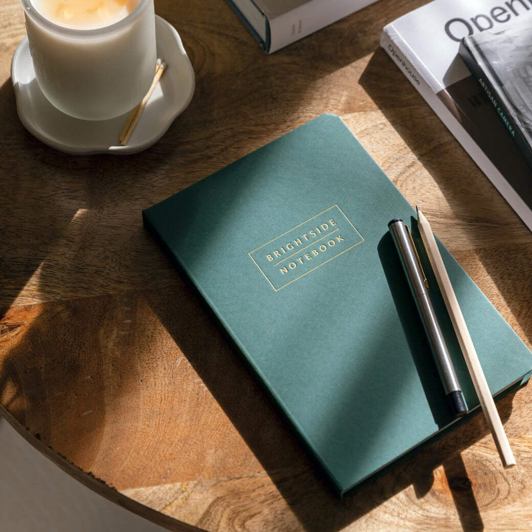 Productivity Bundle: Bright & Early Journal (Linen) + Notebook