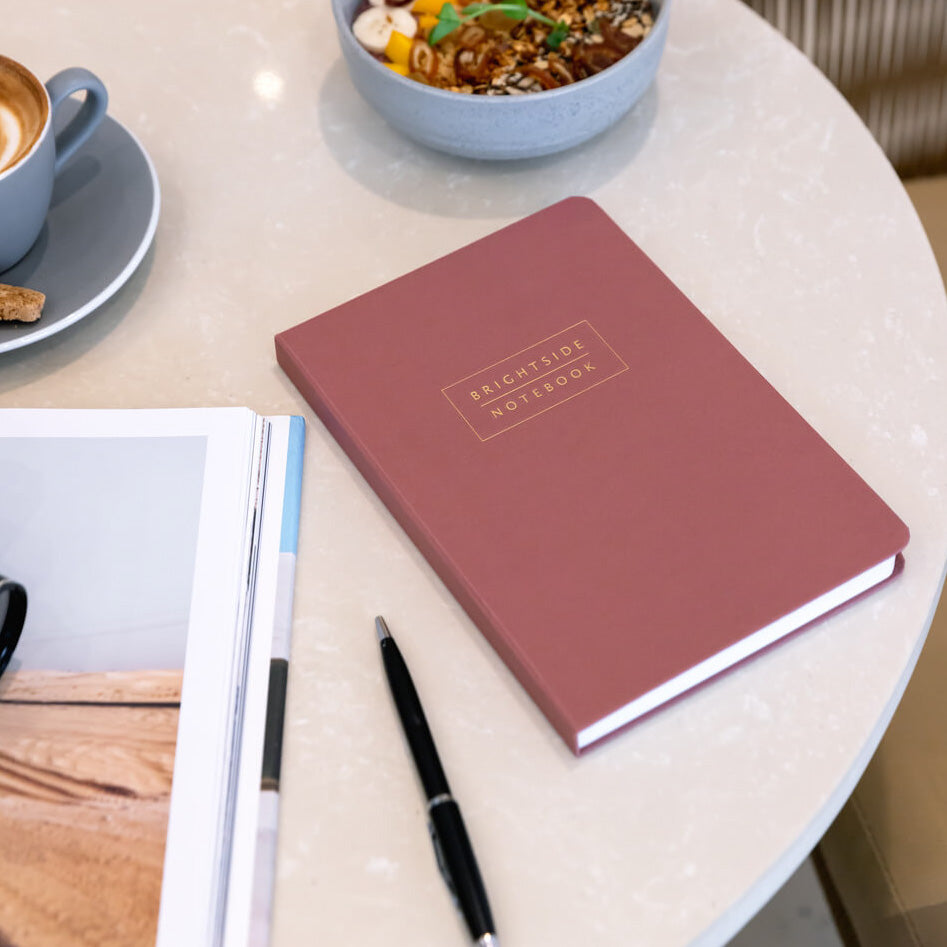 Productivity Bundle: Bright & Early Journal (Linen) + Notebook